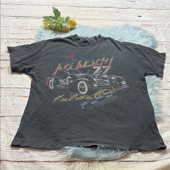 REPRESENT Feel The Heat Distressed Cotton Tee sz M - Picture 1 of 11